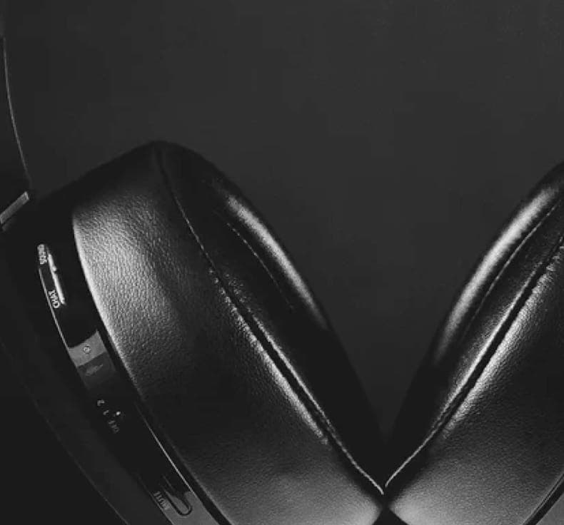 Closeup shot of XX99 Mark II headohone earcups.